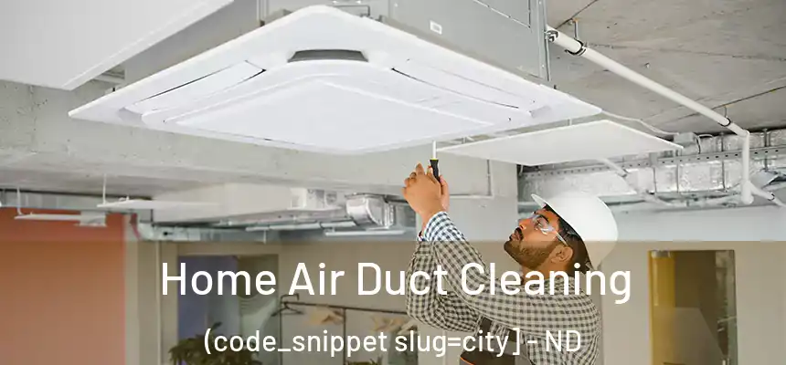  Home Air Duct Cleaning (code_snippet slug=city] - ND